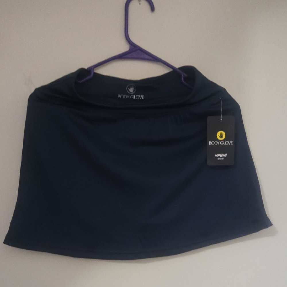 Body Glove Athletic Blue Mini Pencil Skirt